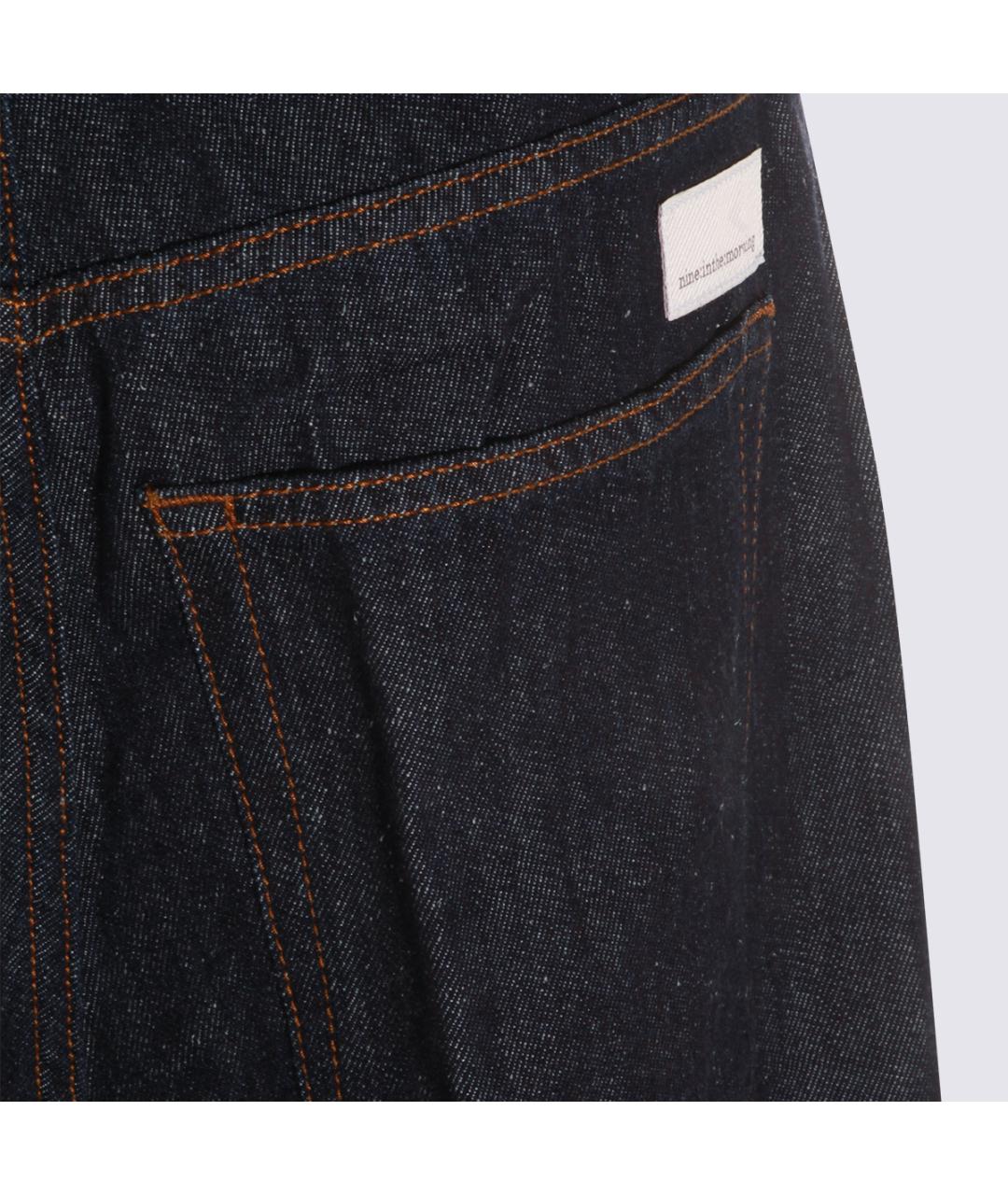 NINE IN THE MORNING Синие прямые джинсы, фото 4