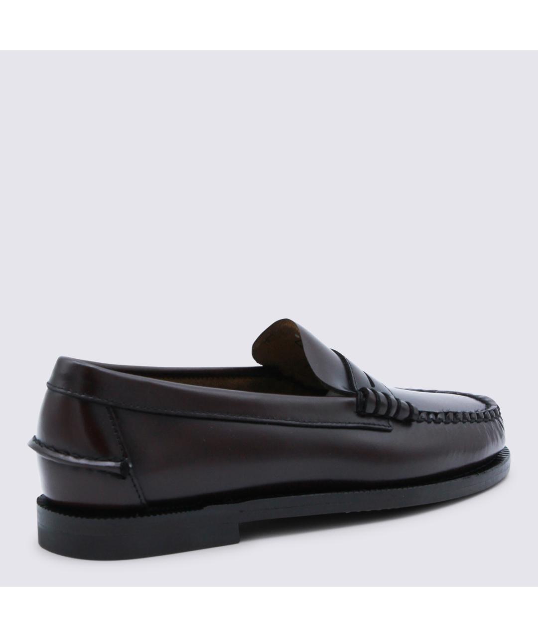 SEBAGO Бордовые кожаные лоферы, фото 3