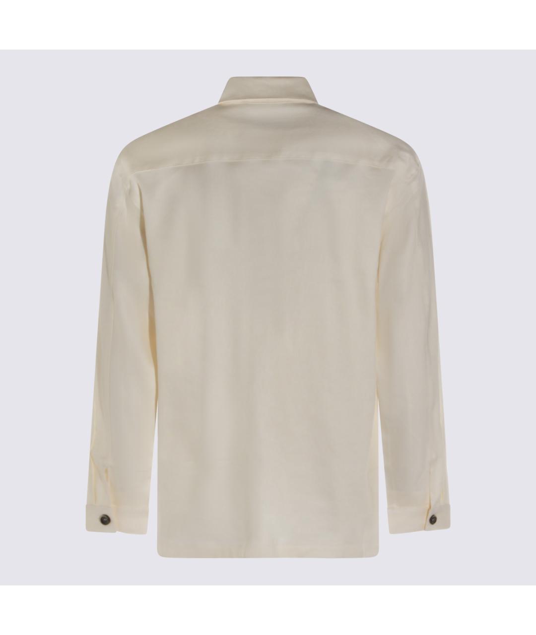 NINE IN THE MORNING Бежевая льняная куртка, фото 2