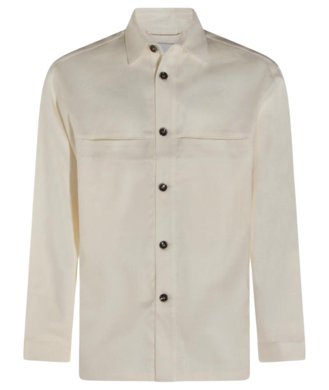 NINE IN THE MORNING Бежевая льняная куртка, фото 1