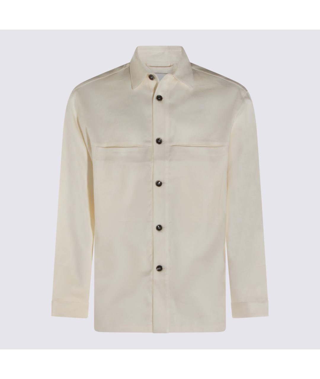 NINE IN THE MORNING Бежевая льняная куртка, фото 5