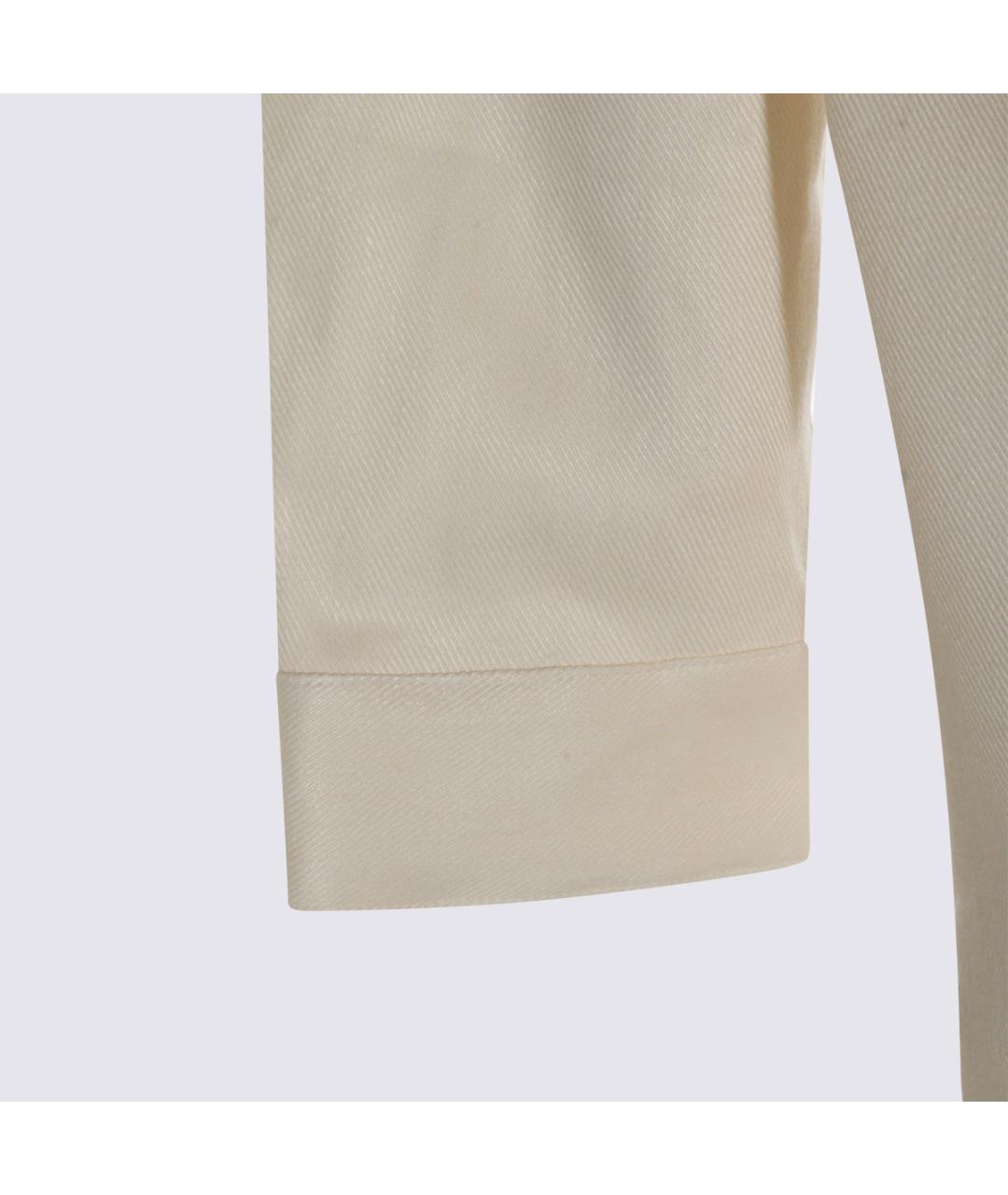 NINE IN THE MORNING Бежевая льняная куртка, фото 4