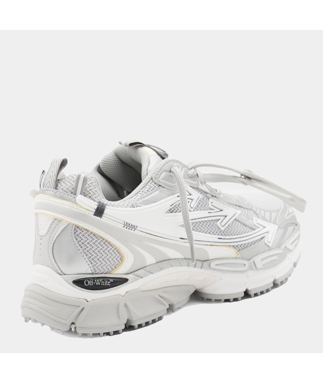 OFF-WHITE Серые низкие кроссовки / кеды, фото 2