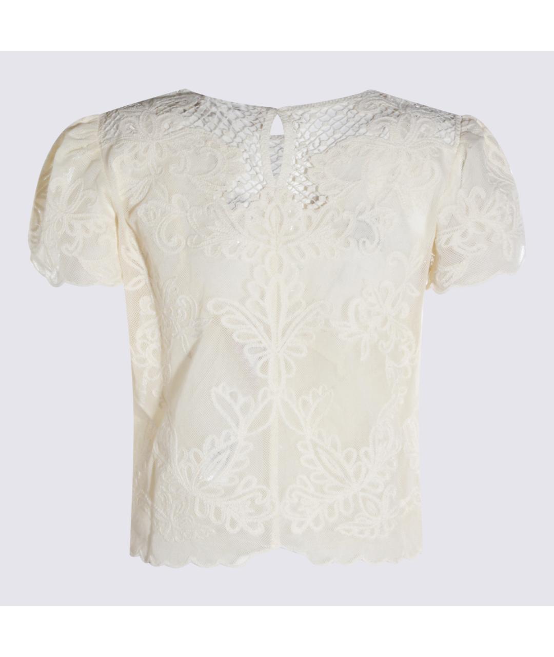 TWIN-SET Белая майка, фото 2