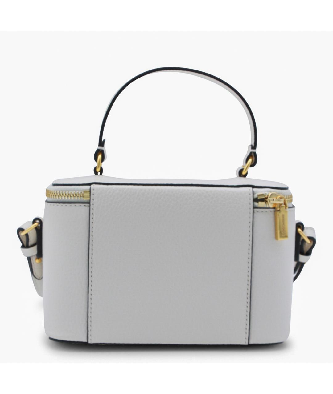 COCCINELLE Серая кожаная сумка тоут, фото 3