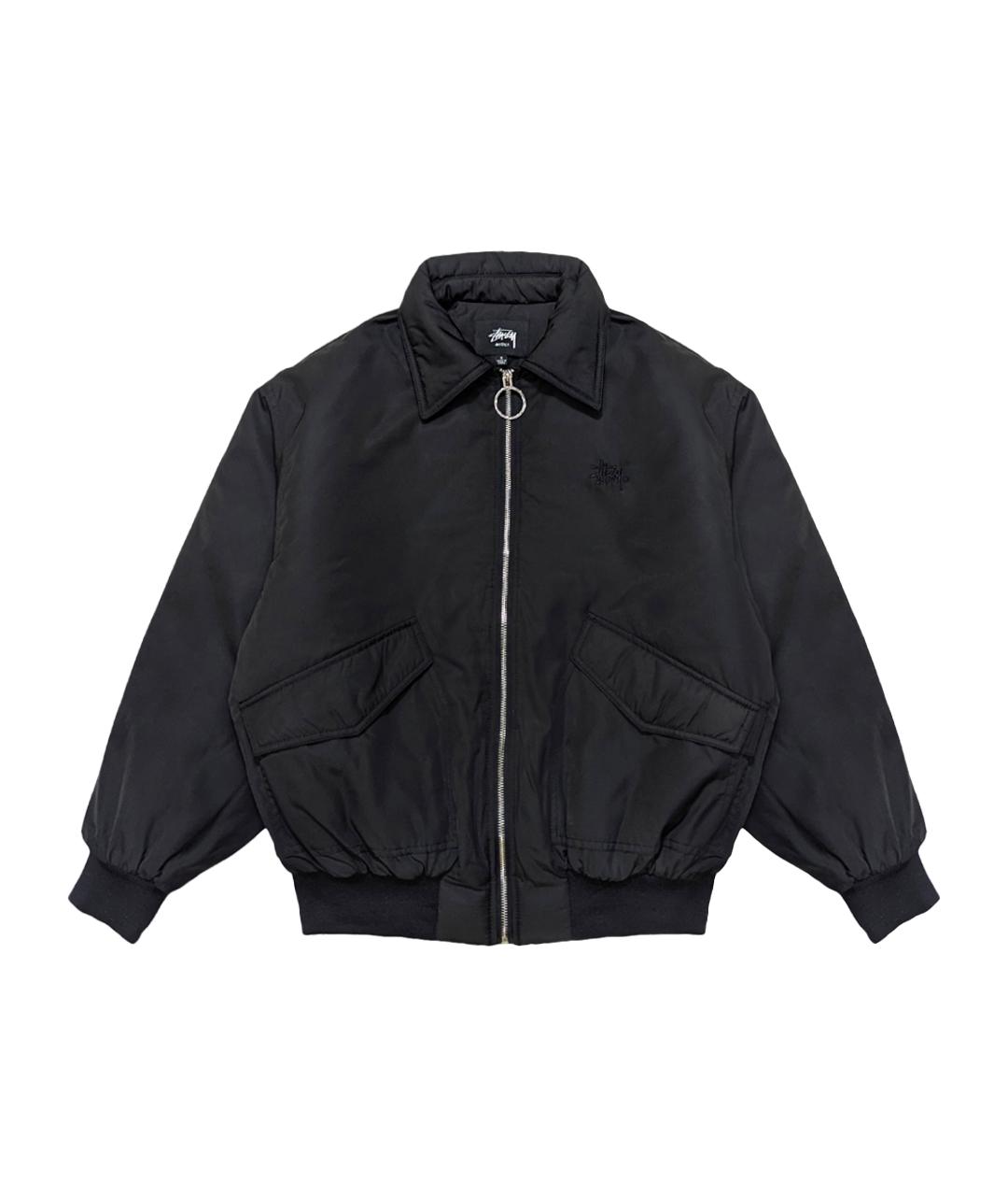 STUSSY Черная полиэстеровая куртка, фото 1