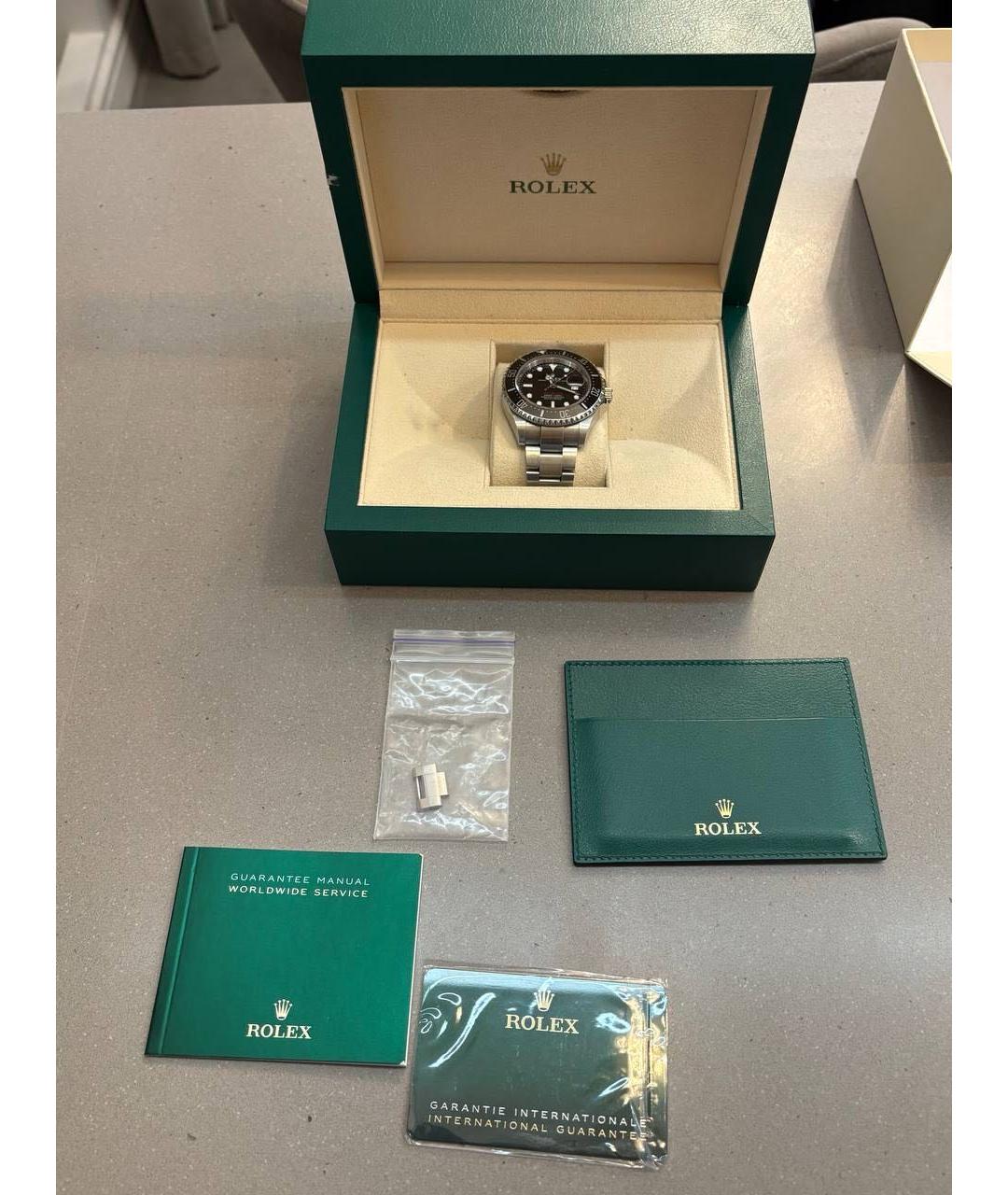 ROLEX Серебряные часы, фото 4