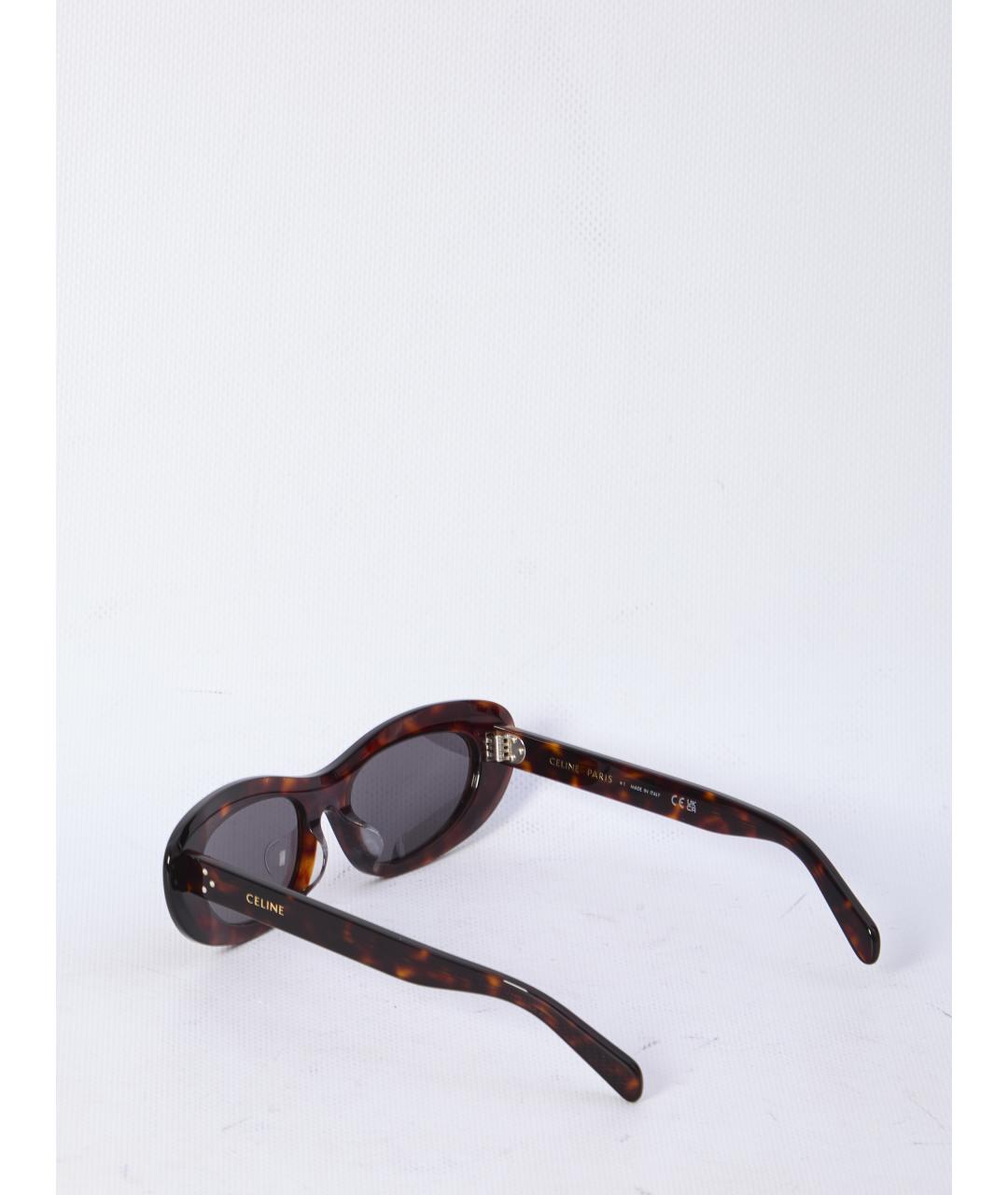 CELINE Мульти пластиковые солнцезащитные очки, фото 2