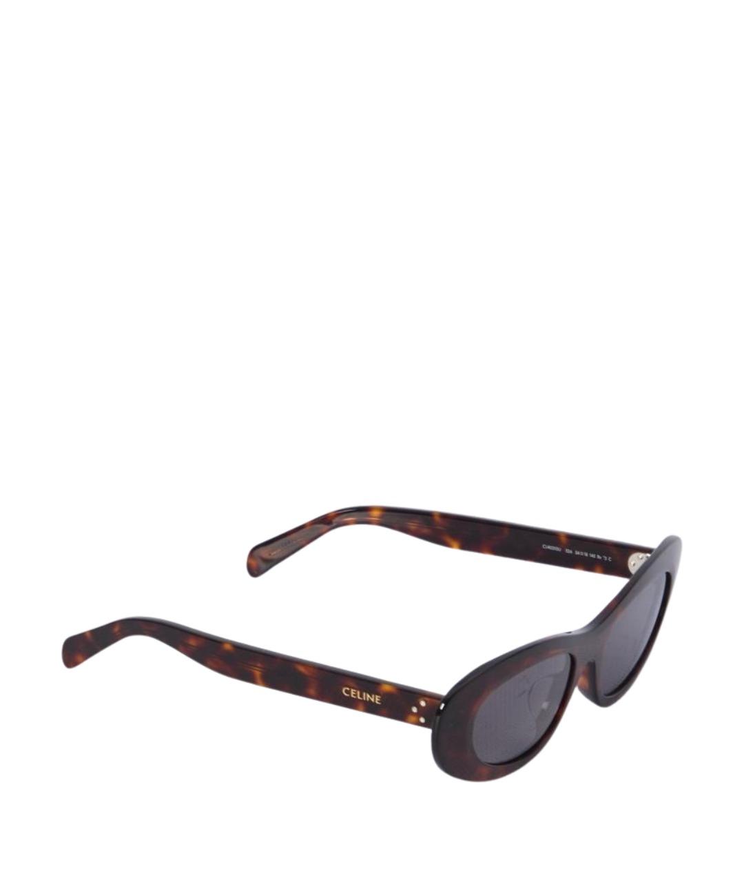 CELINE Мульти пластиковые солнцезащитные очки, фото 1