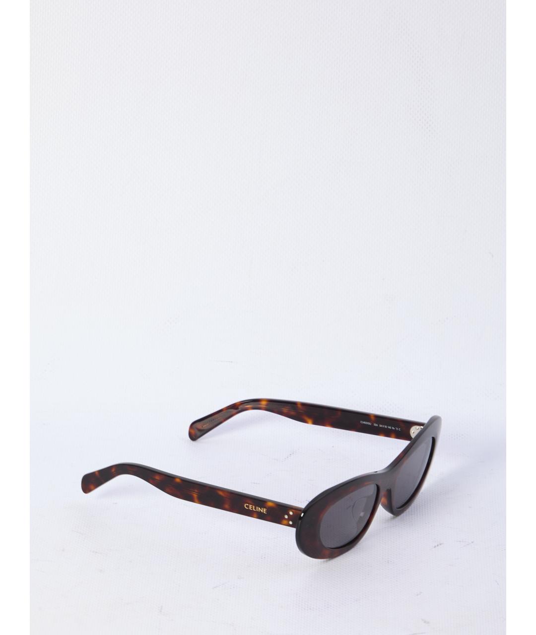 CELINE Мульти пластиковые солнцезащитные очки, фото 3
