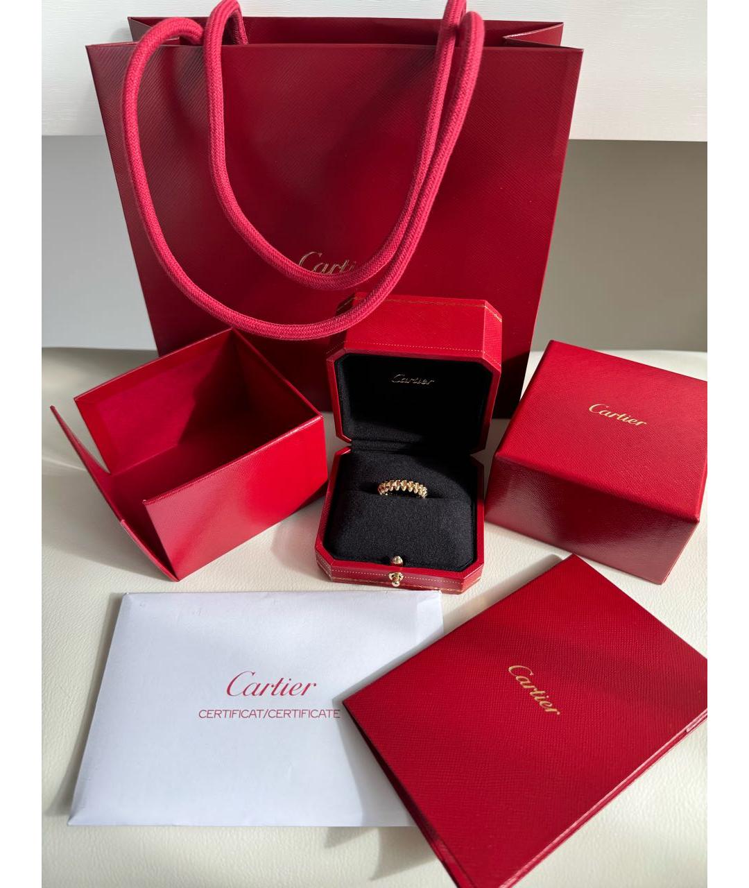 CARTIER Золотое кольцо из розового золота, фото 8
