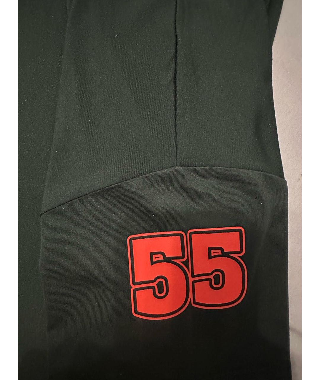 DIESEL BLACK GOLD Черная полиэстеровая футболка, фото 6