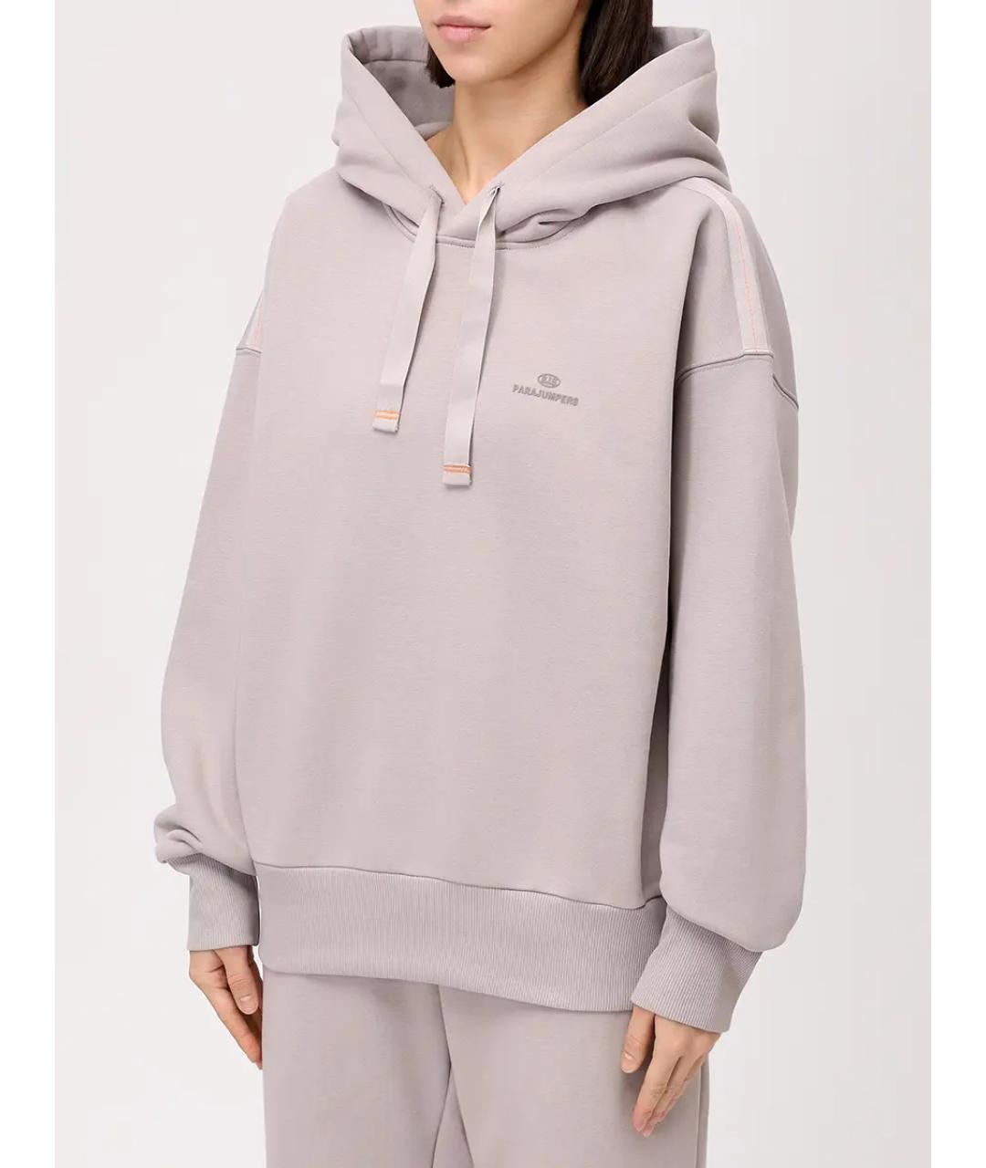 PARAJUMPERS Серый хлопковый спортивные костюмы, фото 4