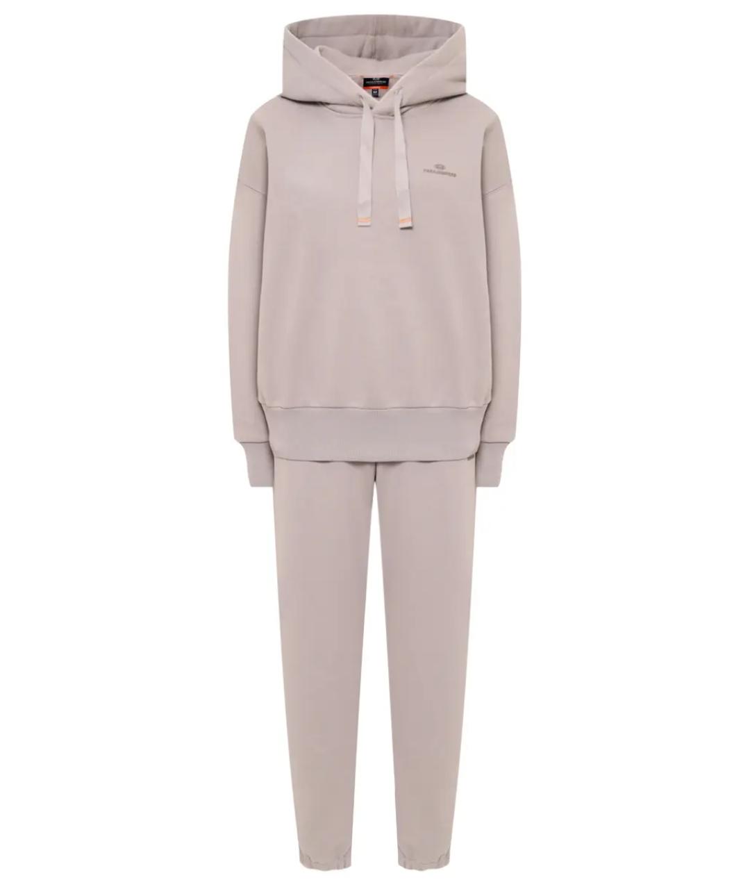 PARAJUMPERS Серый хлопковый спортивные костюмы, фото 1