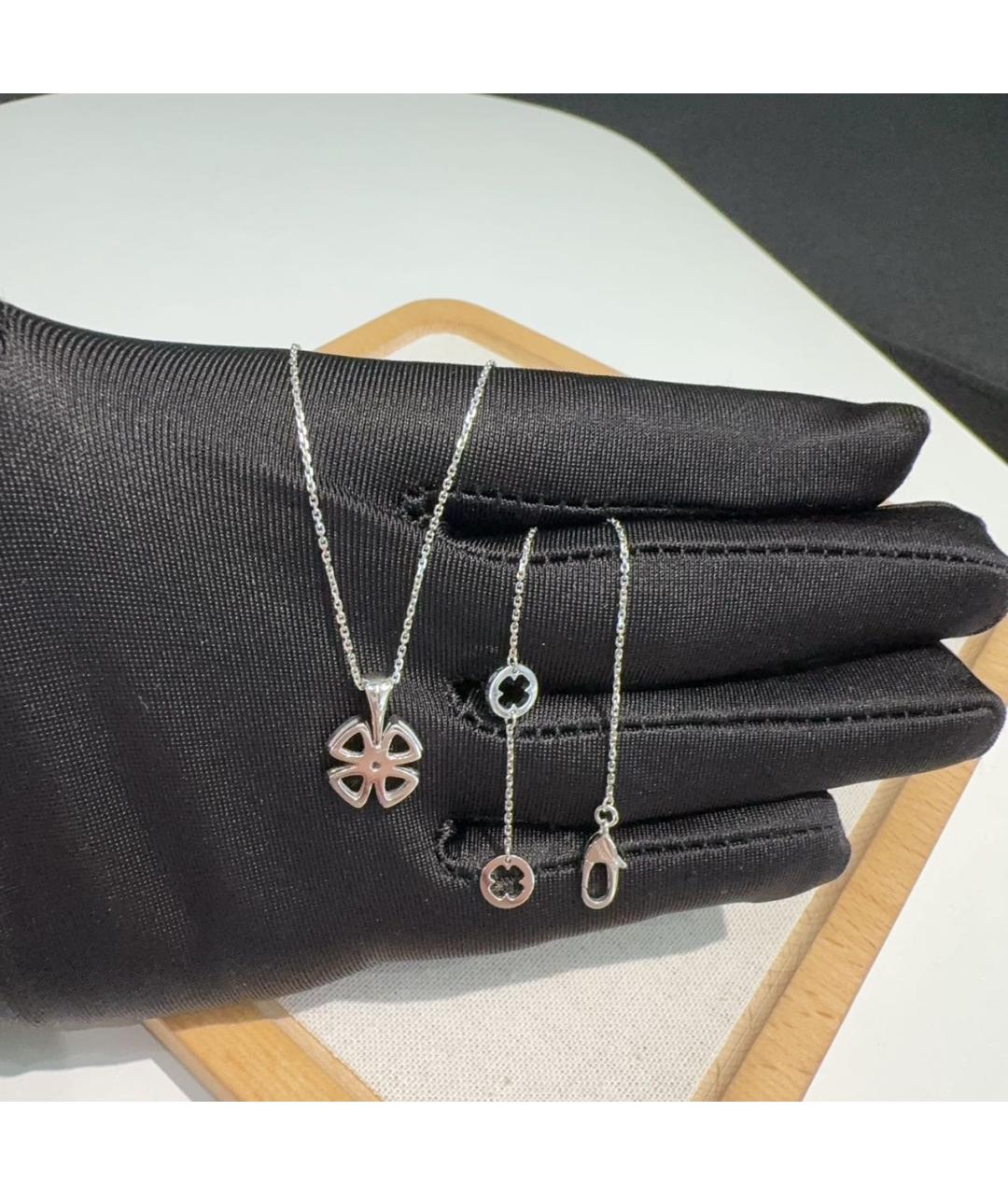 BVLGARI Серебряная подвеска из белого золота, фото 4