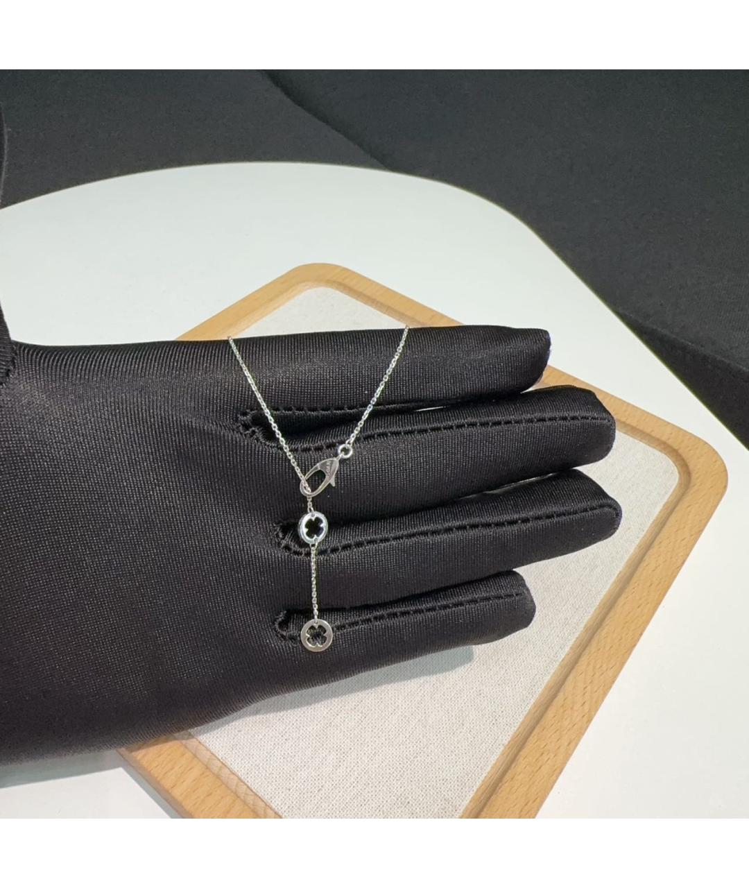 BVLGARI Серебряная подвеска из белого золота, фото 5