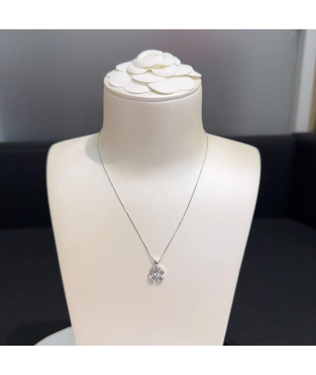 BVLGARI Серебряная подвеска из белого золота, фото 6