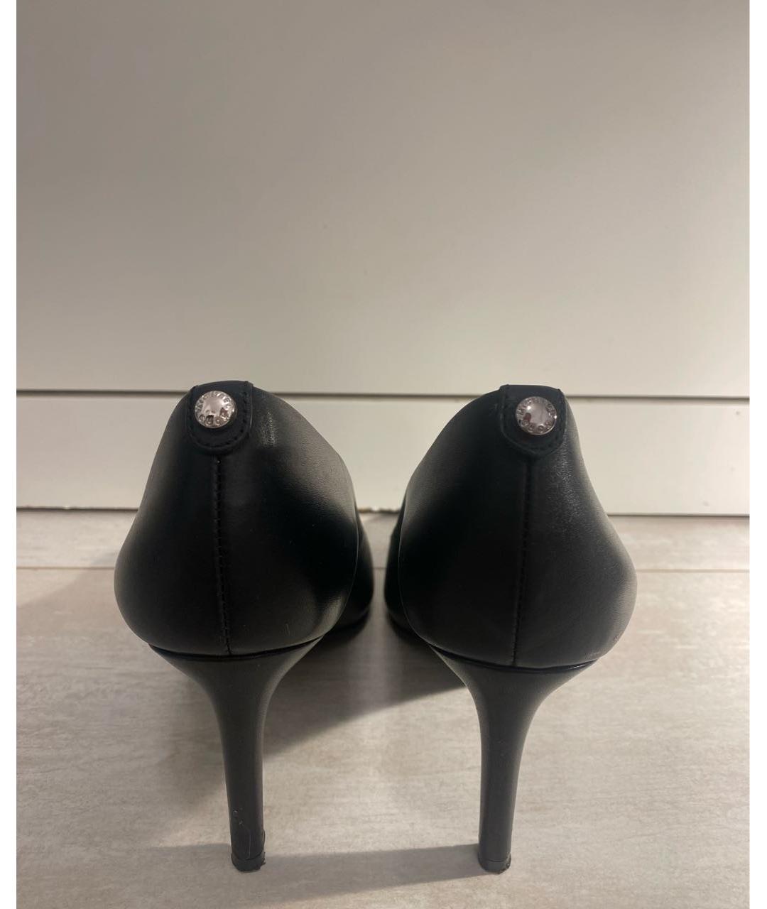 MICHAEL MICHAEL KORS Черные кожаные туфли, фото 4