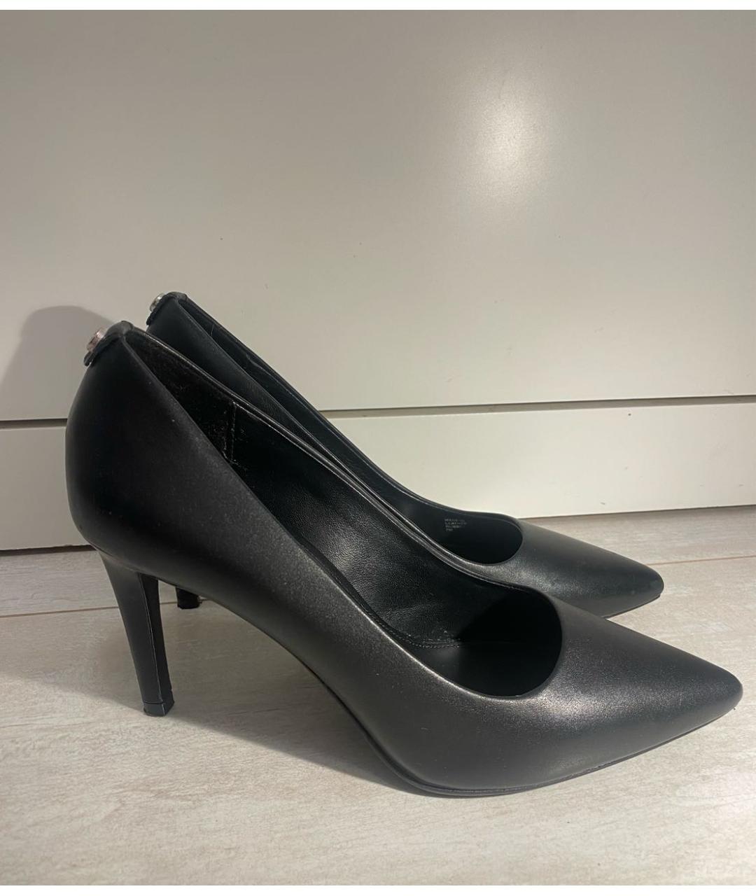 MICHAEL MICHAEL KORS Черные кожаные туфли, фото 5