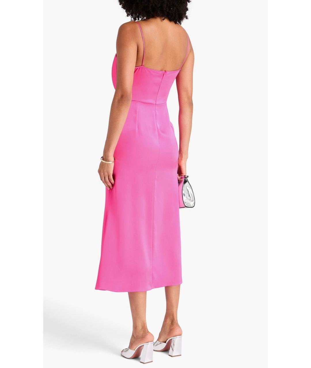 DAVID KOMA Розовое коктейльное платье, фото 3
