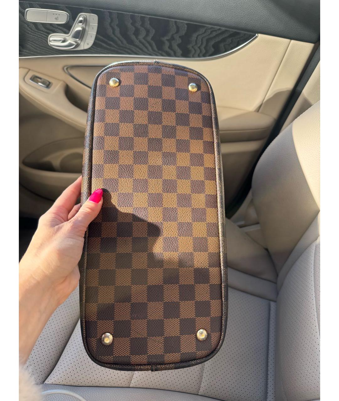 LOUIS VUITTON Коричневая сумка через плечо, фото 6