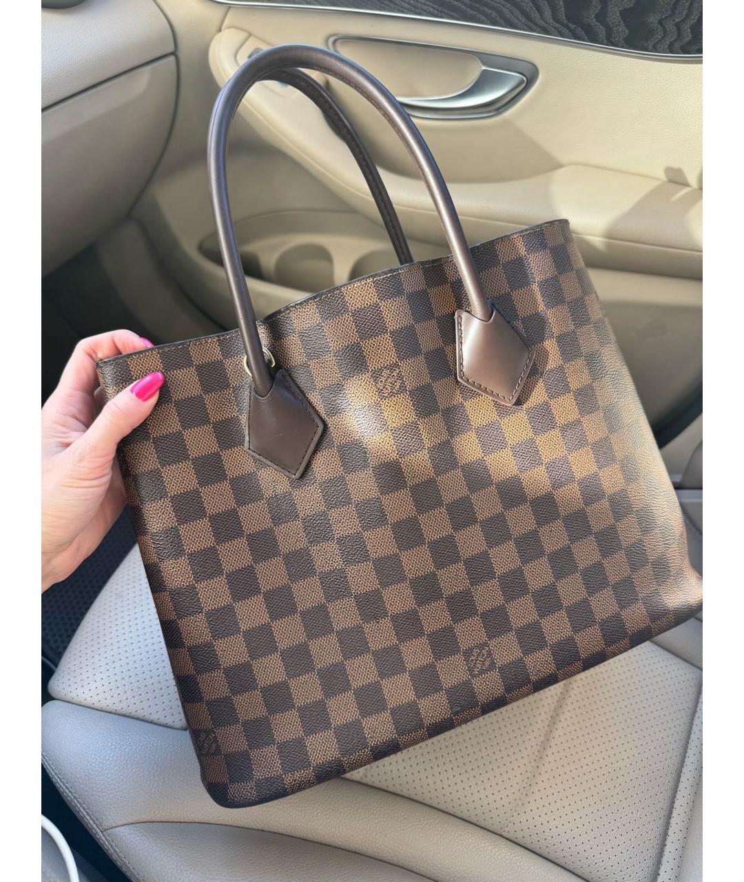 LOUIS VUITTON Коричневая сумка через плечо, фото 5