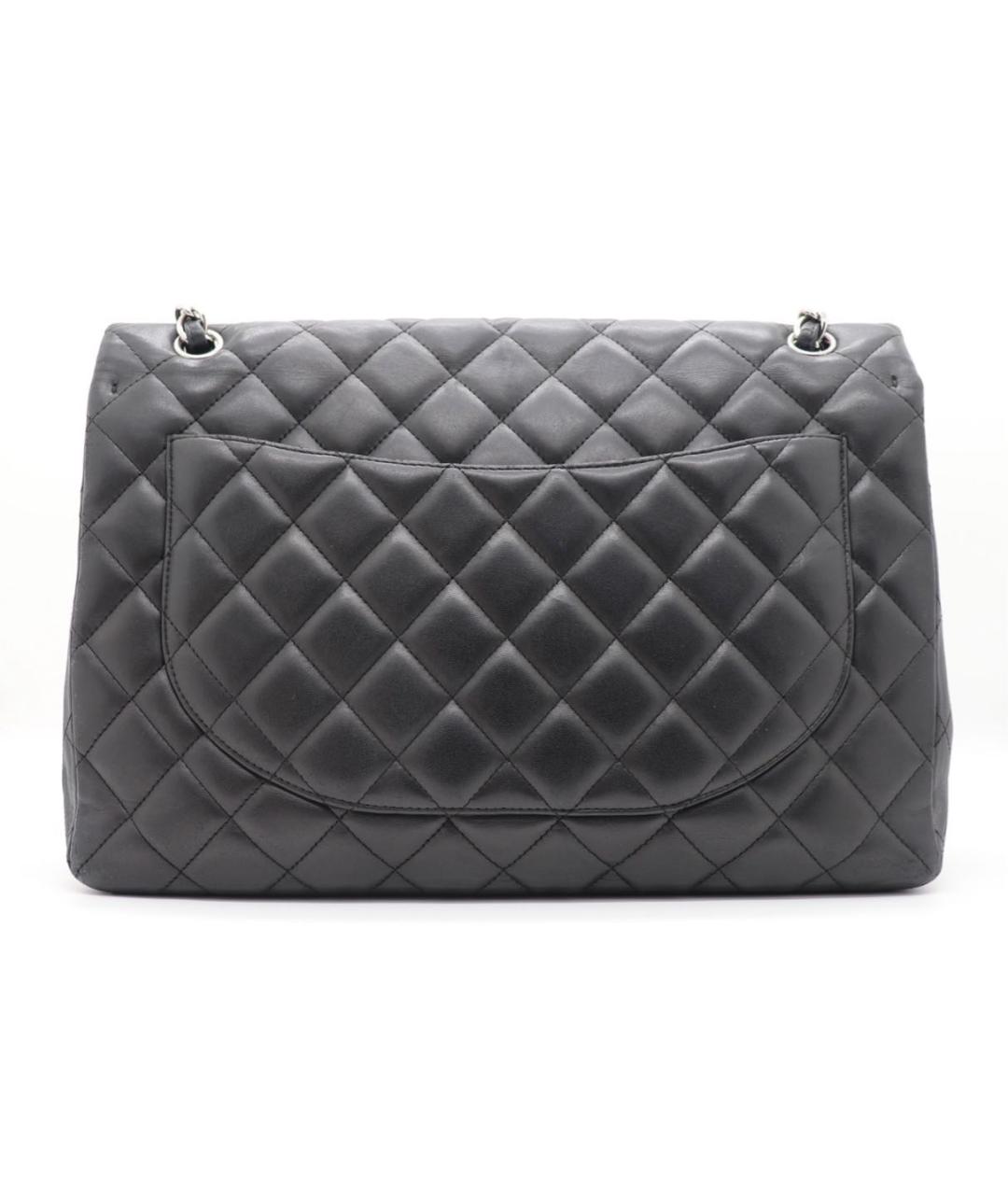 CHANEL Черная кожаная сумка через плечо, фото 3