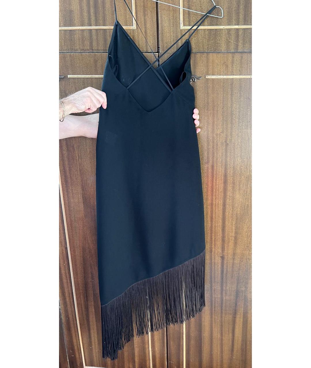 GIVENCHY Черное шерстяное коктейльное платье, фото 5