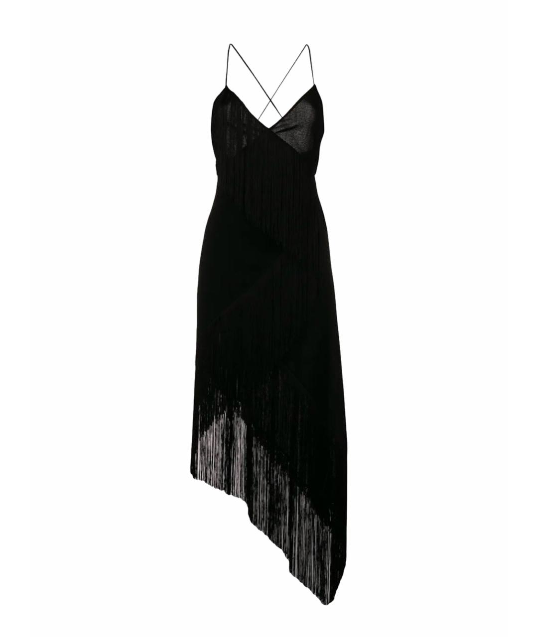 GIVENCHY Черное шерстяное коктейльное платье, фото 1