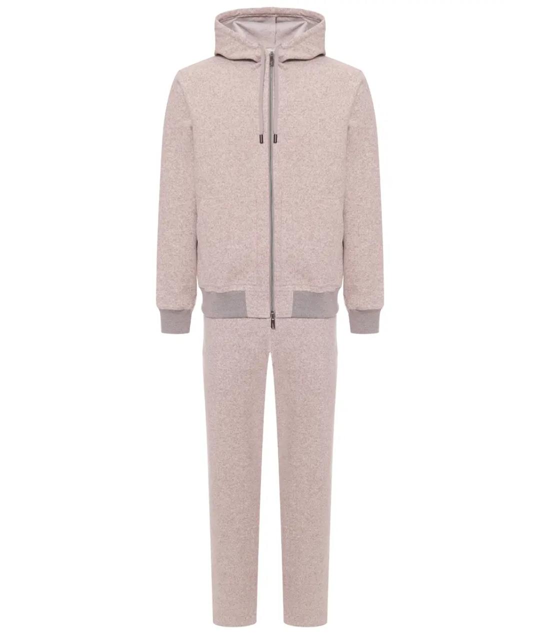 CAPOBIANCO Бежевый повседневный костюм, фото 1