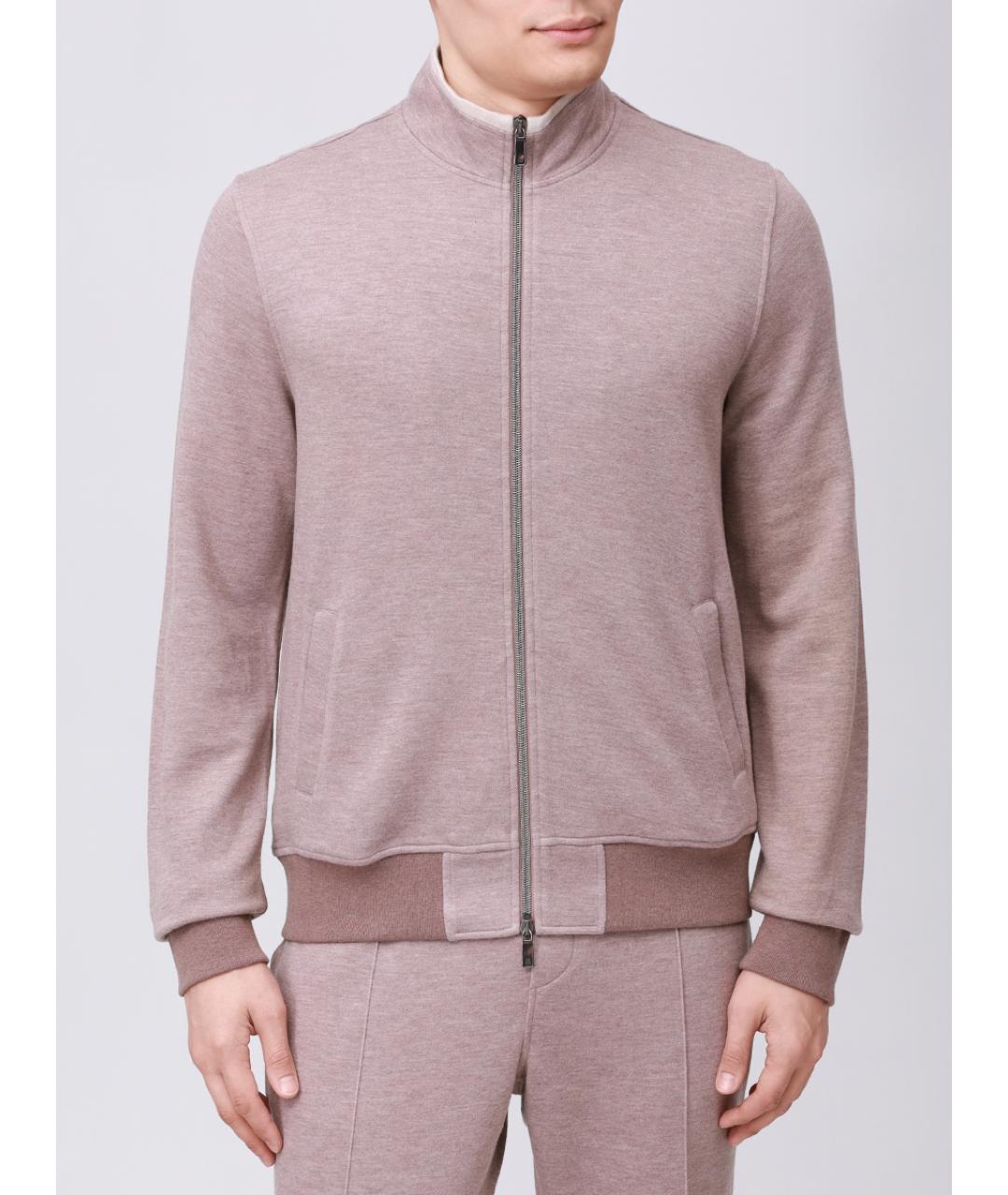 CAPOBIANCO Бежевый повседневный костюм, фото 4