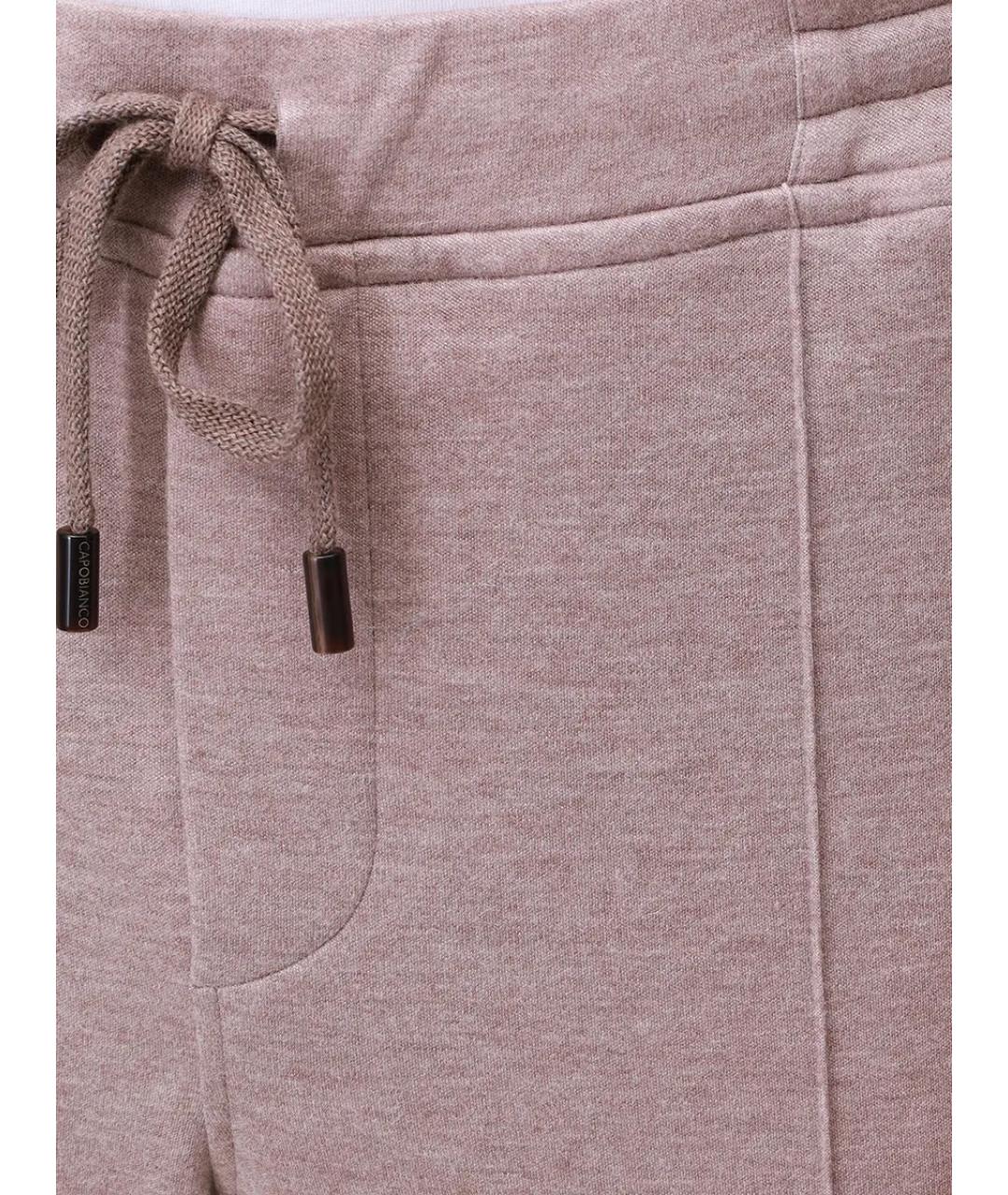 CAPOBIANCO Бежевый повседневный костюм, фото 9