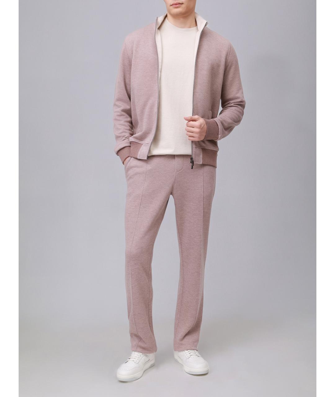 CAPOBIANCO Бежевый повседневный костюм, фото 2