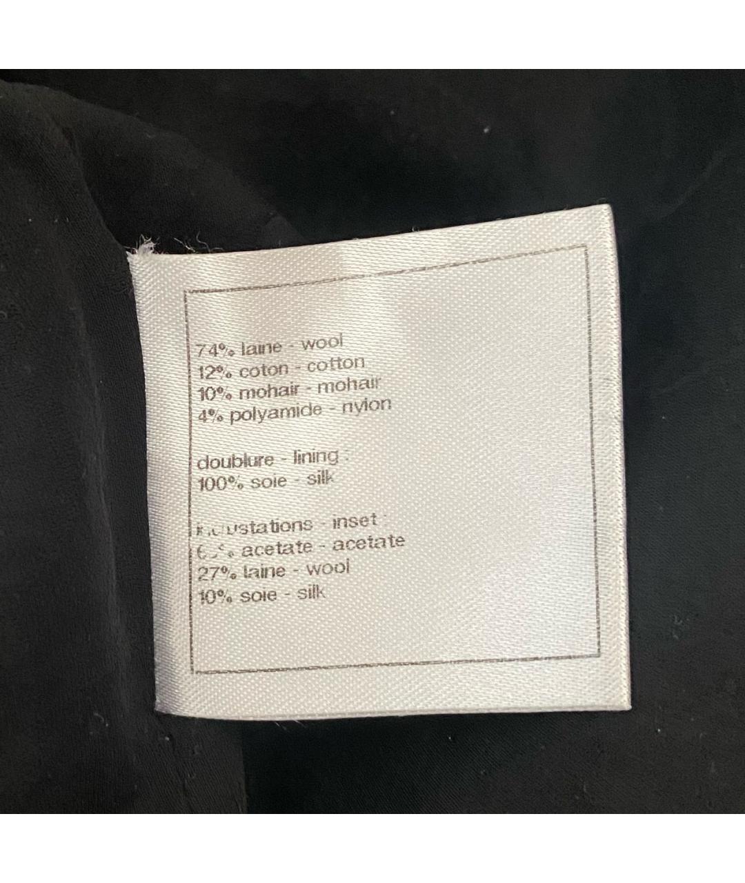 CHANEL Серый твидовый жакет/пиджак, фото 8