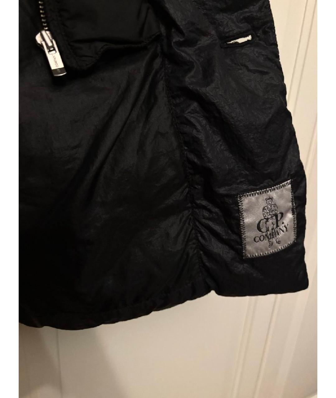 CP COMPANY Черная полиамидовая куртка, фото 7