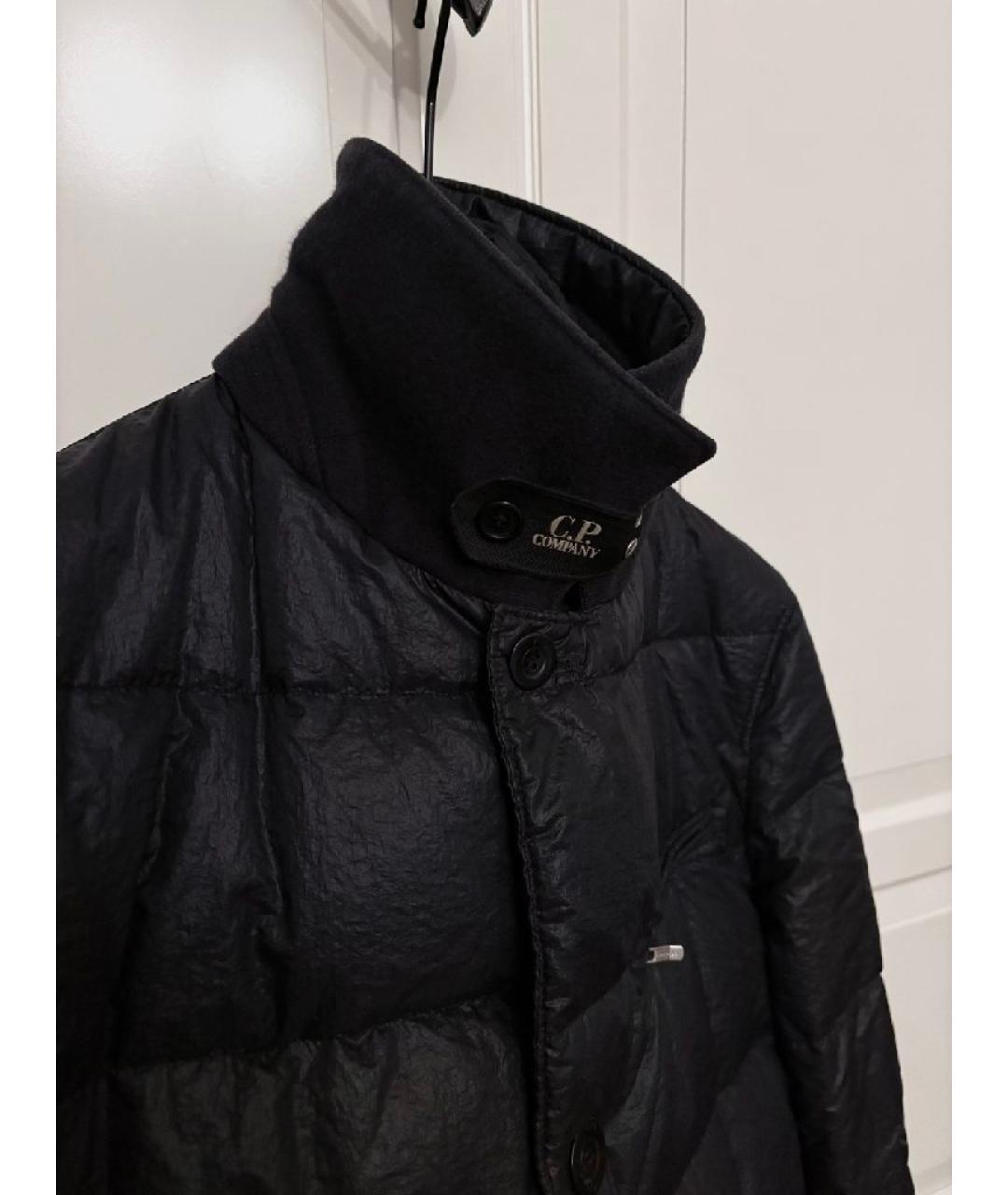 CP COMPANY Черная полиамидовая куртка, фото 3