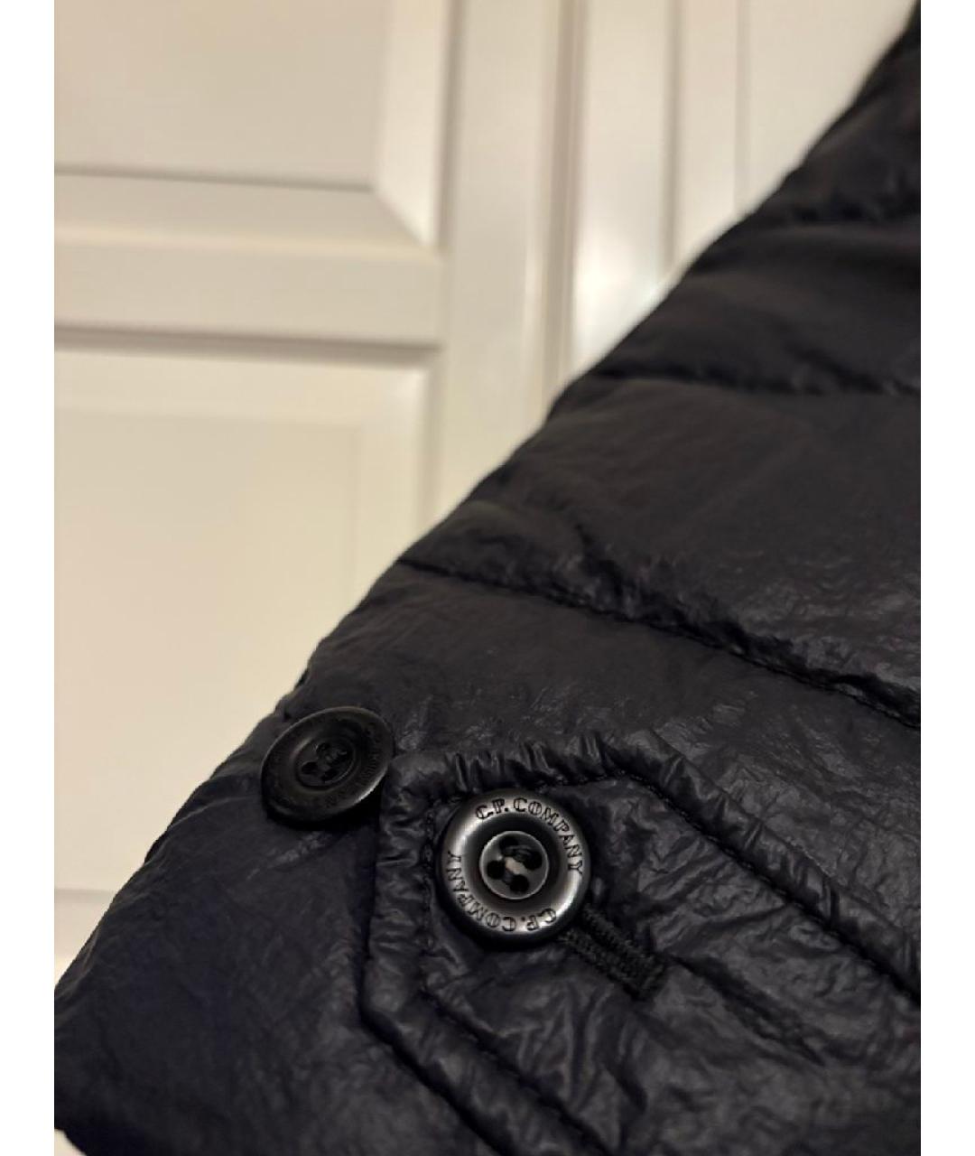CP COMPANY Черная полиамидовая куртка, фото 4