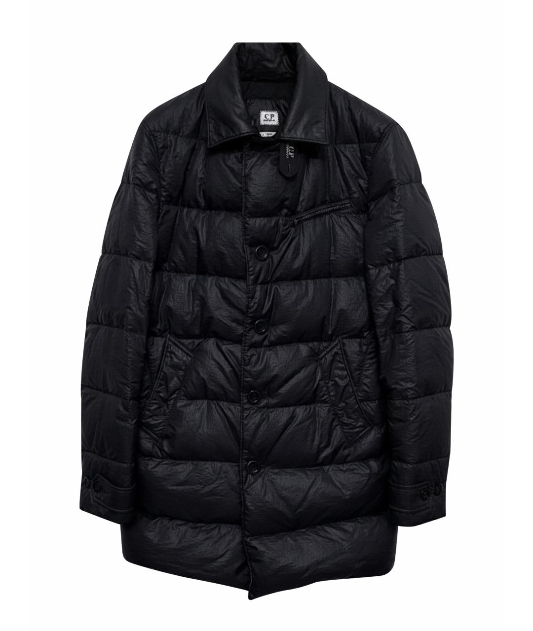 CP COMPANY Черная полиамидовая куртка, фото 1