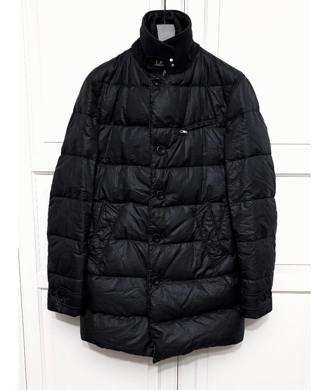 CP COMPANY Черная полиамидовая куртка, фото 2