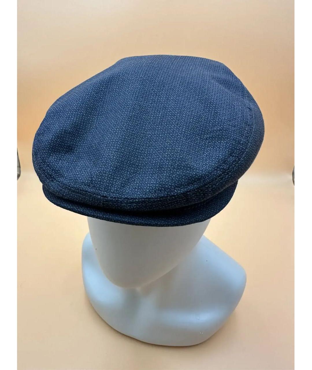 STEFANO RICCI Серая шерстяная кепка/бейсболка, фото 2