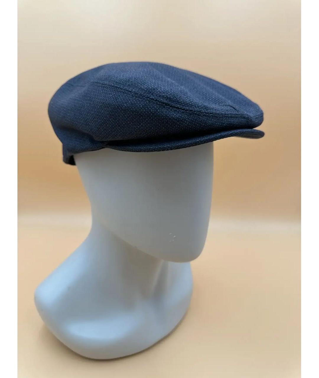 STEFANO RICCI Серая шерстяная кепка/бейсболка, фото 9