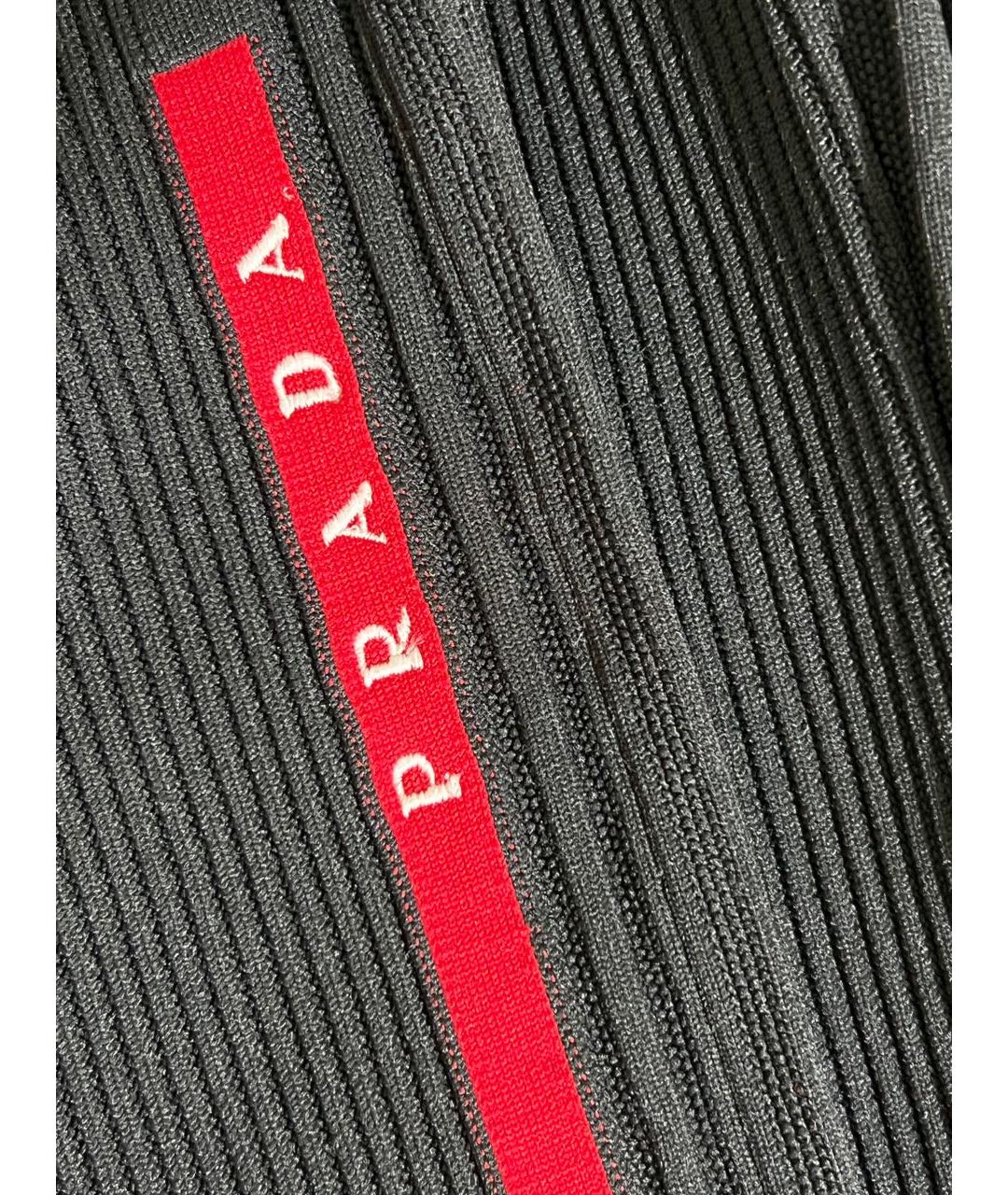 PRADA Черный полиэстеровый спортивные костюмы, фото 6