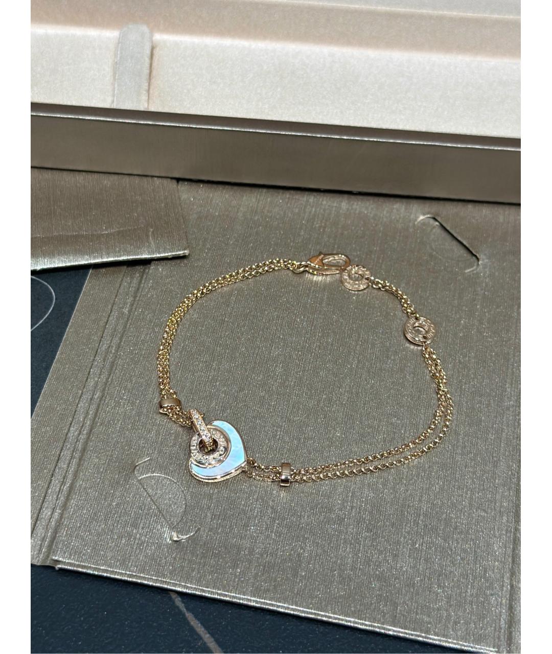 BVLGARI Золотой браслет из розового золота, фото 9