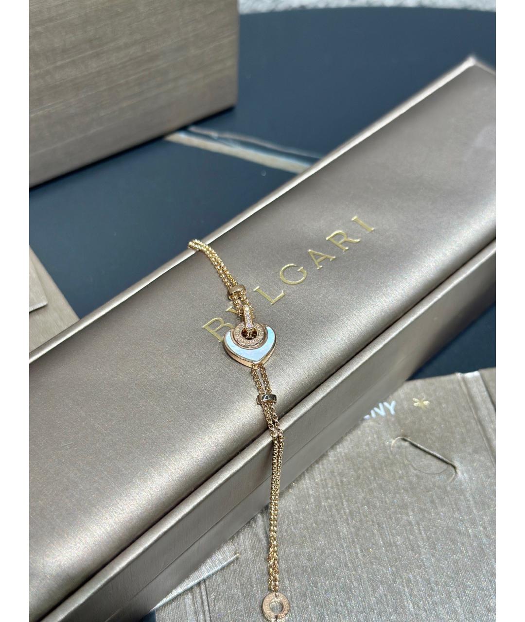 BVLGARI Золотой браслет из розового золота, фото 7