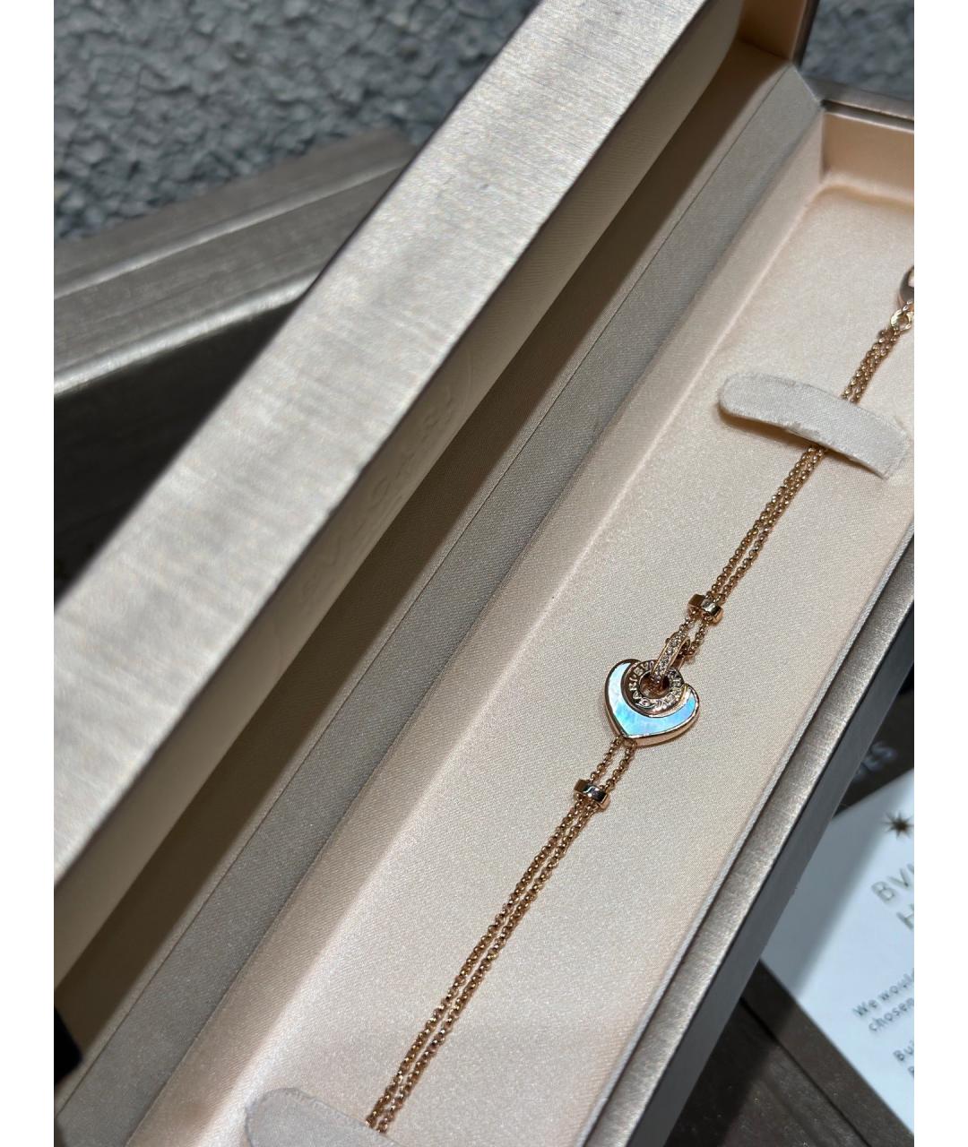 BVLGARI Золотой браслет из розового золота, фото 5