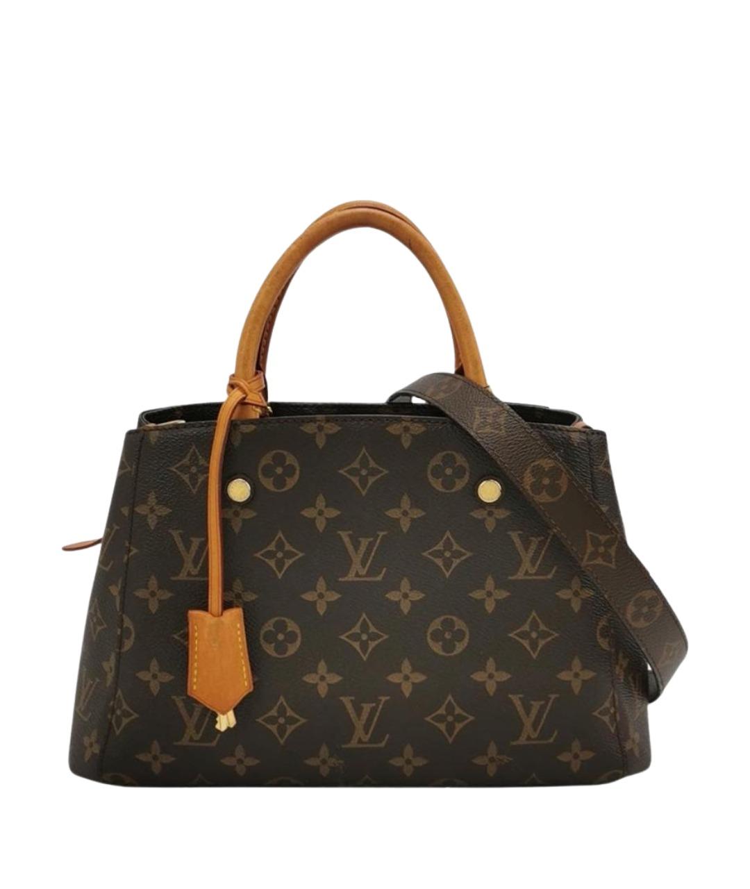 LOUIS VUITTON Коричневая сумка через плечо, фото 1