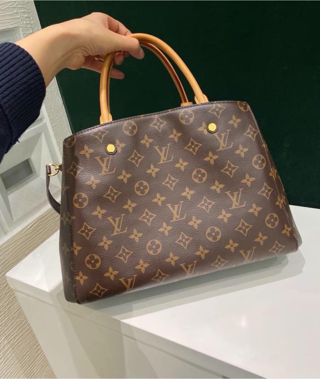LOUIS VUITTON Коричневая сумка через плечо, фото 3