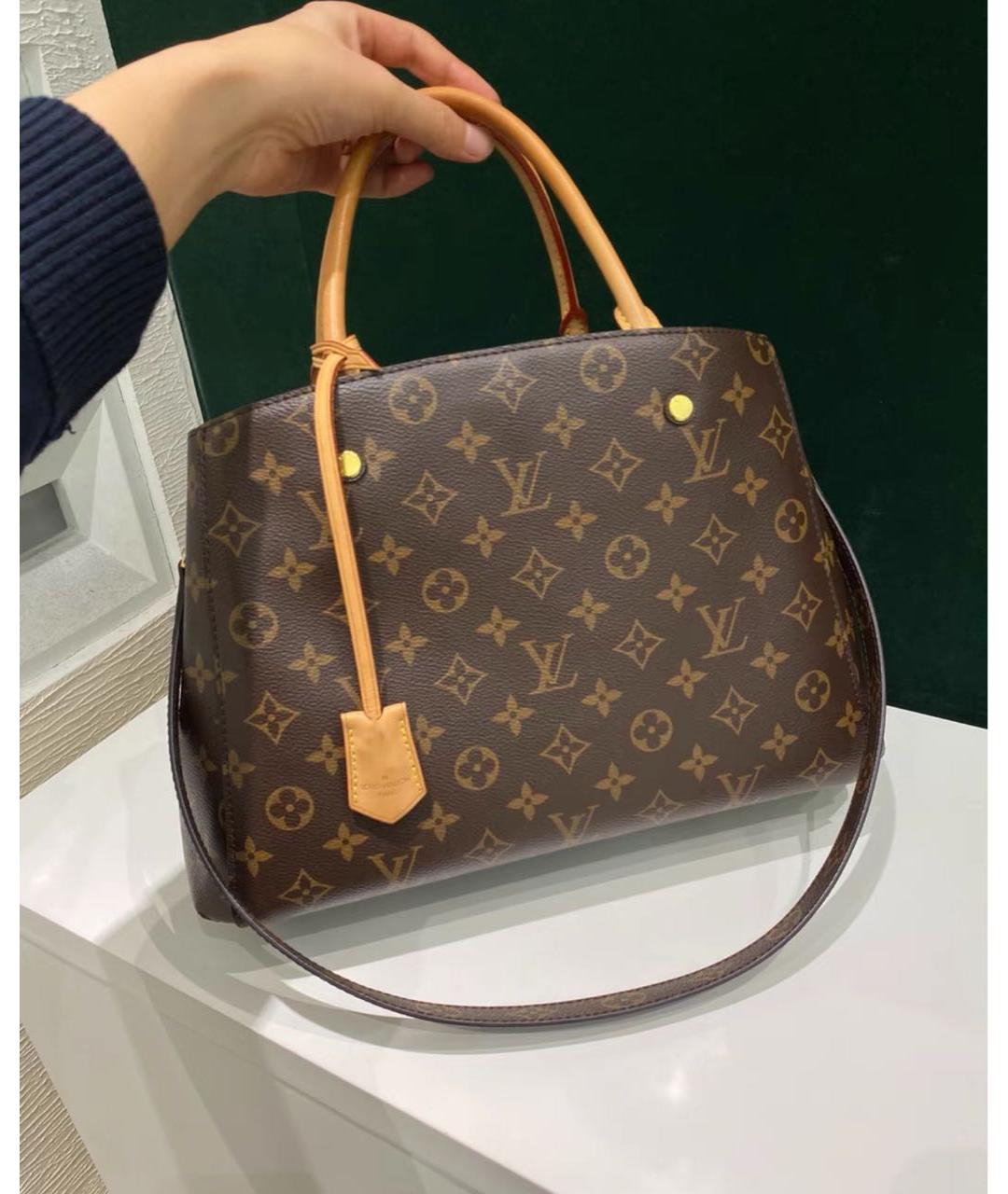 LOUIS VUITTON Коричневая сумка через плечо, фото 2