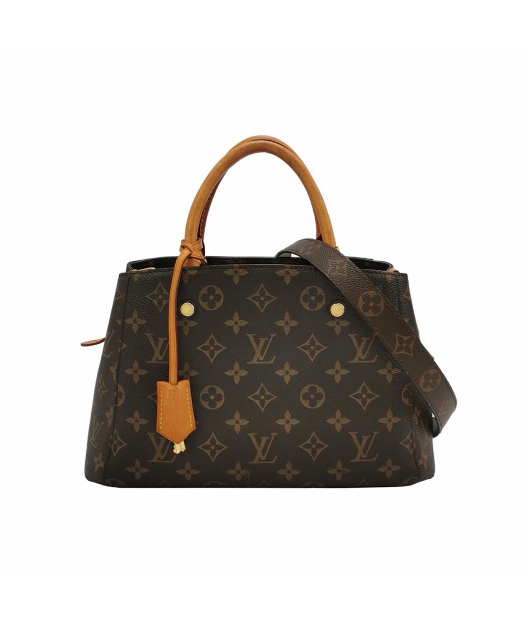 LOUIS VUITTON Коричневая сумка через плечо, фото 6