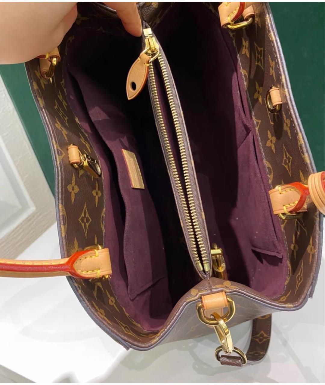 LOUIS VUITTON Коричневая сумка через плечо, фото 4